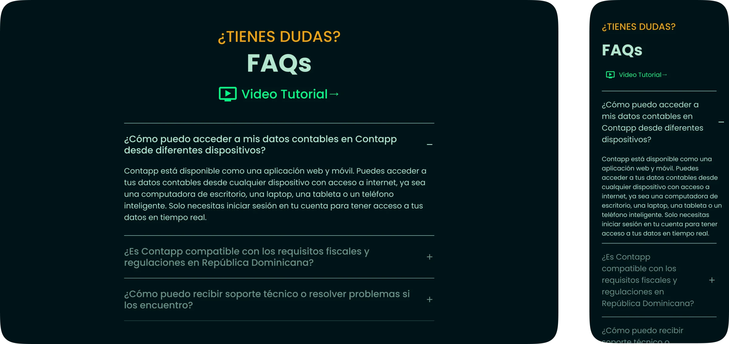 Preguntas frecuentes