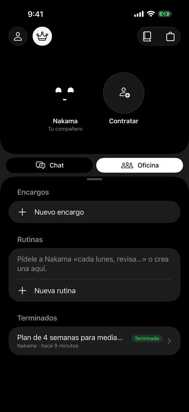La oficina: encargos, rutinas y lo terminado