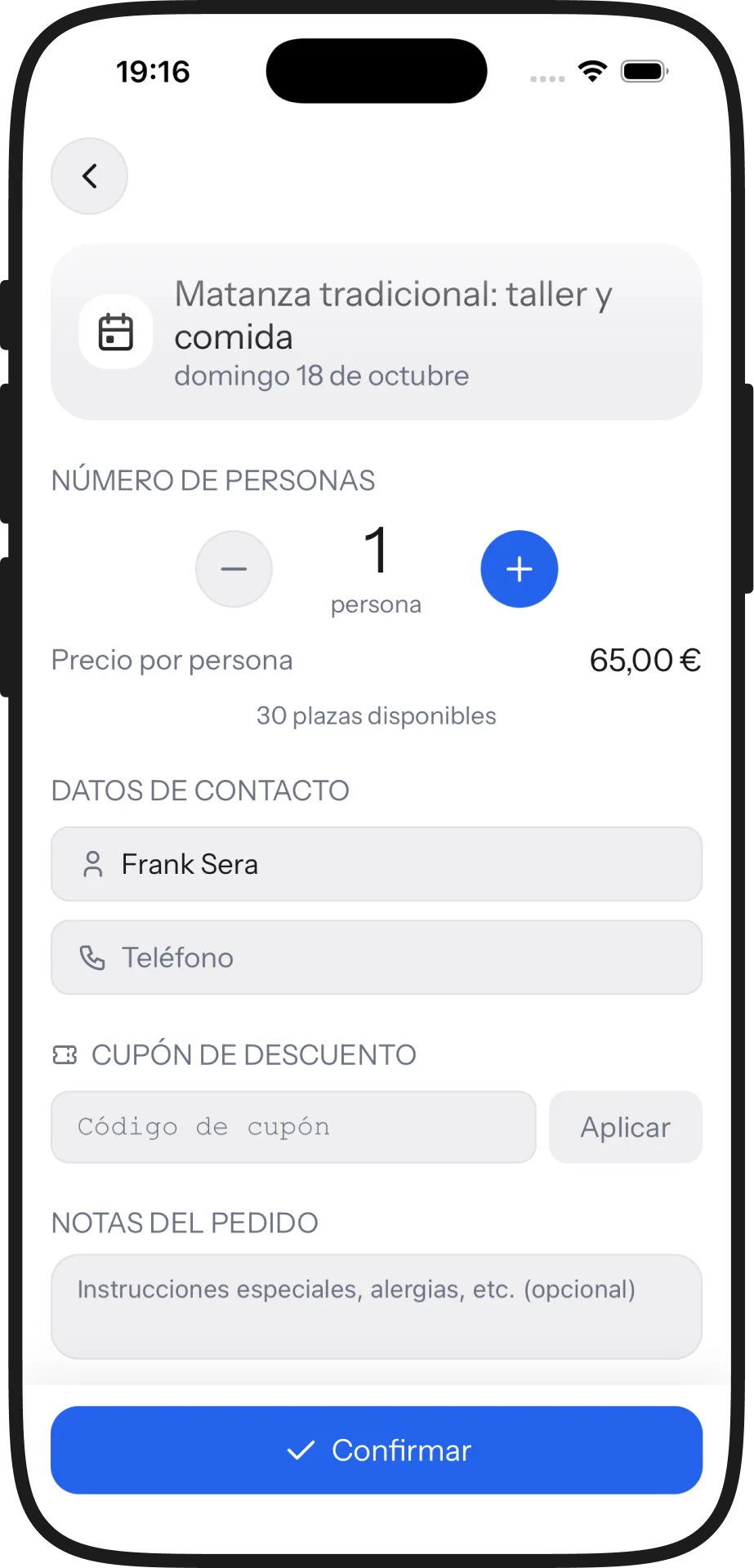 La reserva
