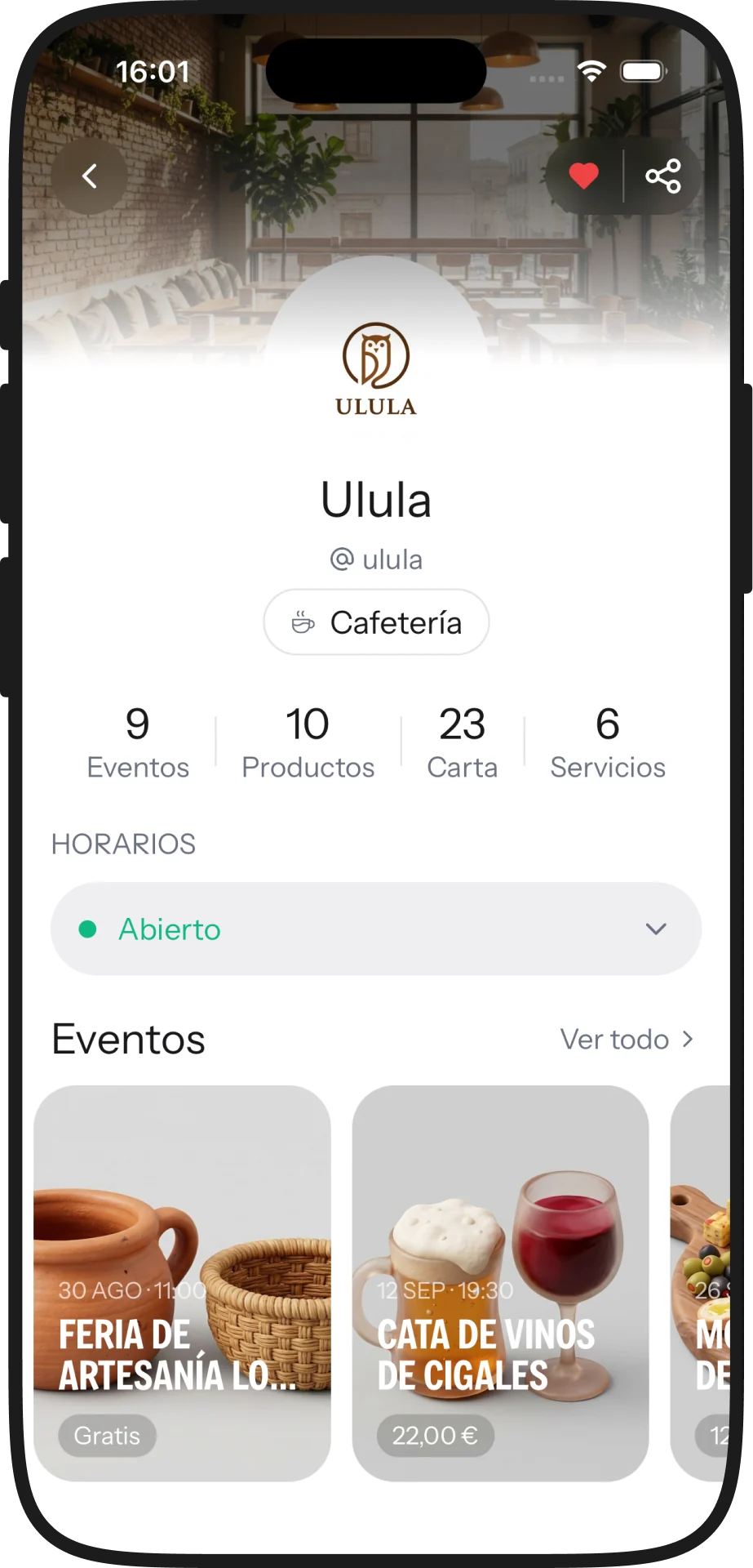 El perfil de un negocio